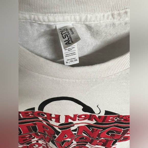 2021 Tour Tech N9ne Strange New World VIP Tee - Picture 2 of 3